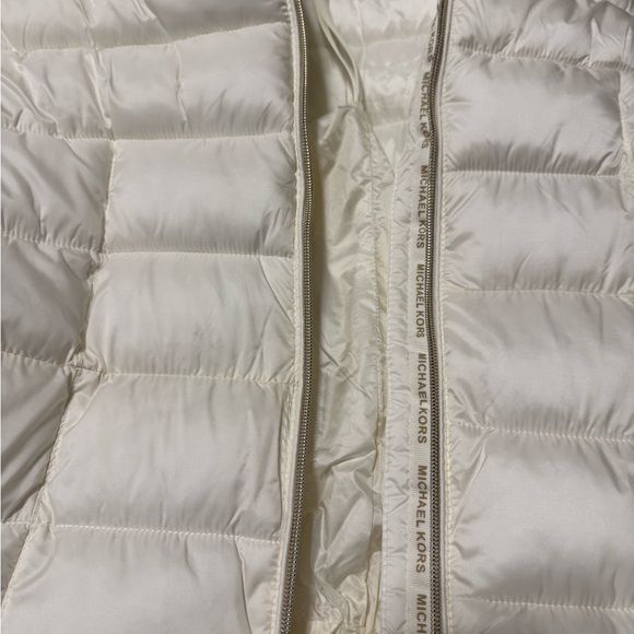 Michael Kors Cream Puffer Jacket - Picture 9 of 16